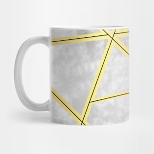 Silver/Gold Pattern Mug